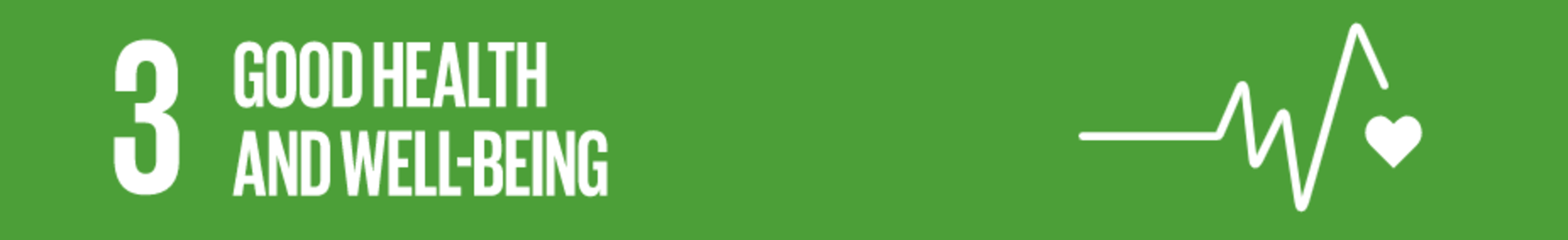 SDG 3 Good Health and Wellbeing
